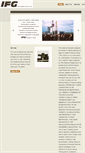 Mobile Screenshot of ifghedging.com